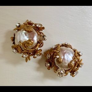 Miriam Haskell earrings